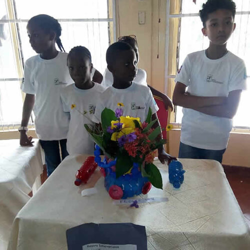 The Mayors Schools students 2018 presentation (recycling plastic waste)