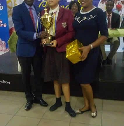 Spelling competition organised by the Ikeja District Rotary Club